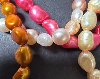 Freshwater Pearl Stretch Bracelets