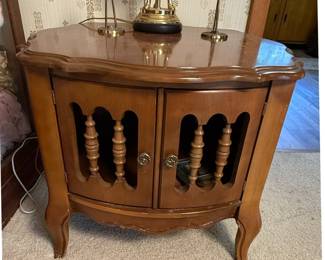 French Provincial Style Cabinet Table
