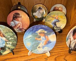 Pemberton & Oakes Donald Zolan 'Little Friends' Miniature Plate Collection