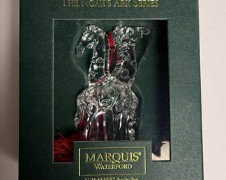 Marquis by Waterford Noah's Ark Giraffes Ornament