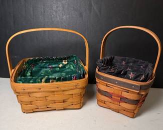 Longaberger Handwoven Baskets