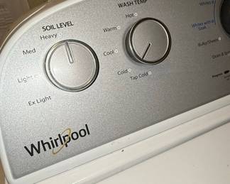 Whirlpool WTW4950HW Washer and Maytag Bravos MEDX655DW0 Dryer