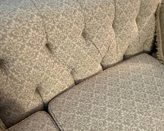 Traditional Style Curved Sofa