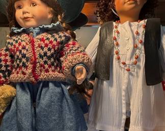 Assorted Porcelain Dolls