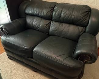 Lane Leather Loveseat