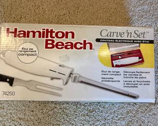 Hamilton Beach Carve'n Set Electric Knife 74250