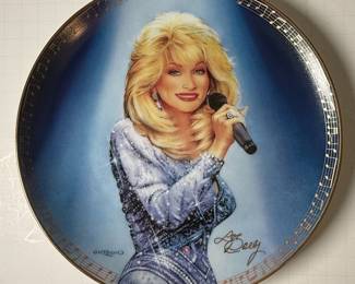 Bradford Exchange Dolly Parton I Will Always Love You Collector Plate