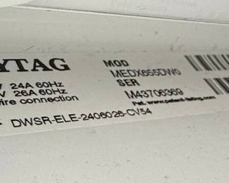 Whirlpool WTW4950HW Washer and Maytag Bravos MEDX655DW0 Dryer