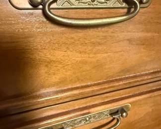 United Furniture Corporation Mid-Century Modern Five-Drawer Chest