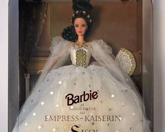 1996 Mattel Barbie as Empress-Kaiserin Sissy Imperatrice Doll