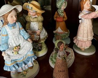 Vintage Holly Hobbie Classics Collection Porcelain Figurines