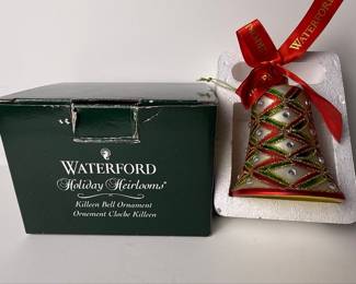 Waterford Holiday Heirlooms Killeen Bell Ornament