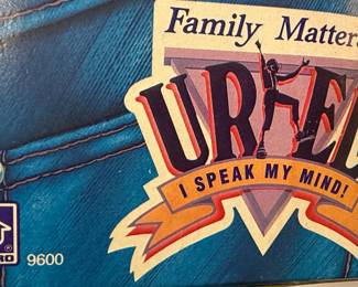 1991 Hasbro Family Matters Steve Urkel 'I Speak My Mind!' Talking Doll