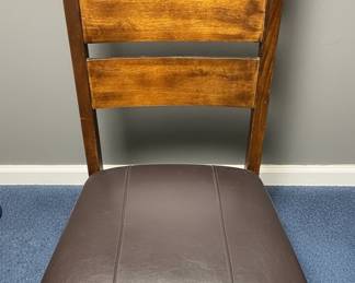 Set of 4 Ashley Furniture Ladder Back Dining Chairs