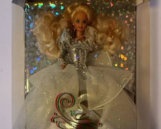 Assorted Vintage Mattel Happy Holidays Barbie Dolls