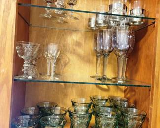 Vintage stemware