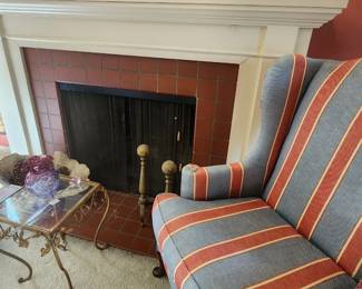 Hollywood Regency small side table and candelabra wall sconces