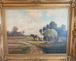 H .Wolf German landscape artist Circa 19-20 century