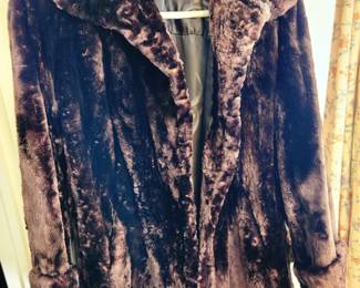 Vintage Mouton fur jacket