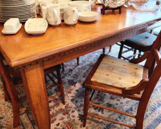 A set of six beautiful Victorian chairs