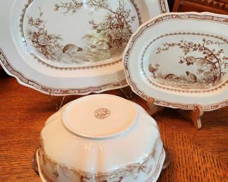 English China vintage dishware