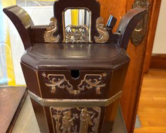 antique Chinese wedding baskets