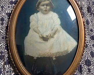 framed antique photographs
