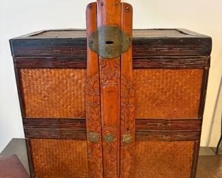 antique Chinese wedding baskets