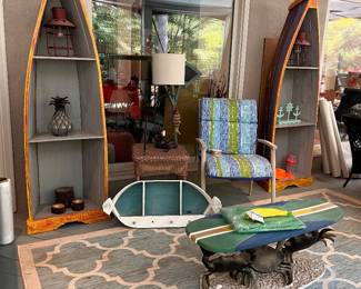 Boat Bookshelves