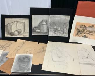 Charcoal Art Work