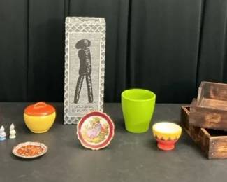 Plates, Trays, Trinket Box More