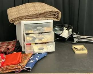 Sewing Supplies, Fabric, Lamp More