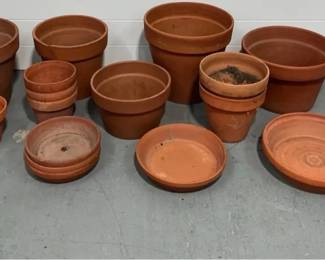 Terracotta Pots Saucers