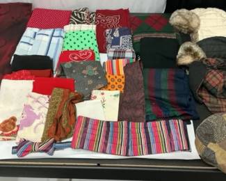 Scarves, Bandannas, Hats, More