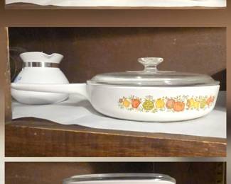 Corning Ware "Spice of Life" casserole dishes