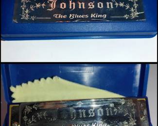 Johnson harmonica the blues King