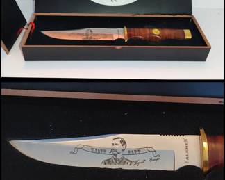 Faulkner Wyatt Earp bowie knife