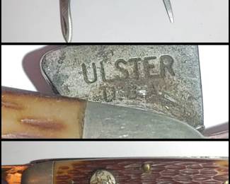 Vintage Boy Scouts Pocket Knife Ulster Boy Scout BSA Multi Tool 2 Blades