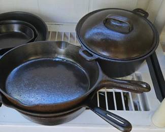 Griswold Wagner & more cast iron