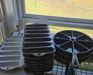 Vintage corn pans cornbread pans