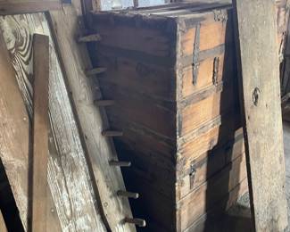 Vintage wooden chests