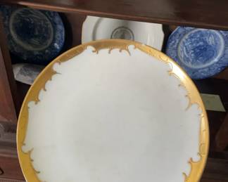 Haviland Limoges Gold Trim Plate 1890-20