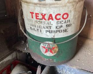 1940-60 Texaco Gear Lubricant Can