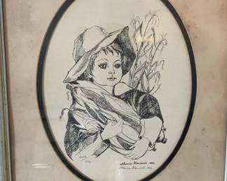 Sherrie Howard Framed Print 1982