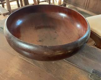 1950-70 Haitian Wooden Serving Bowl
