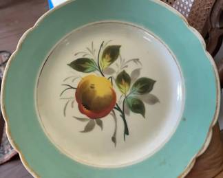 1920-40 Vintage Porcelain Fruit Plate