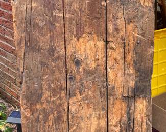 Vintage WW2 cargo hatch door off ship