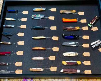 Knife collection half off(all in this picture)