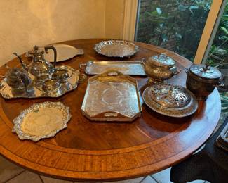 Silverplace platter collection