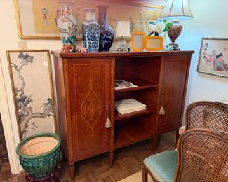 Gorgeous inlaid WOOD cabinet